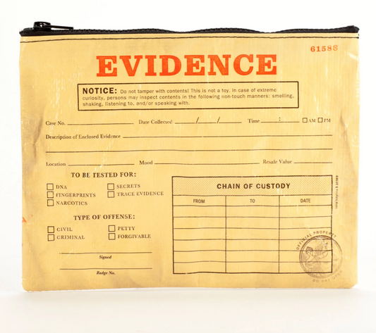 Evidence Zipper Pouch