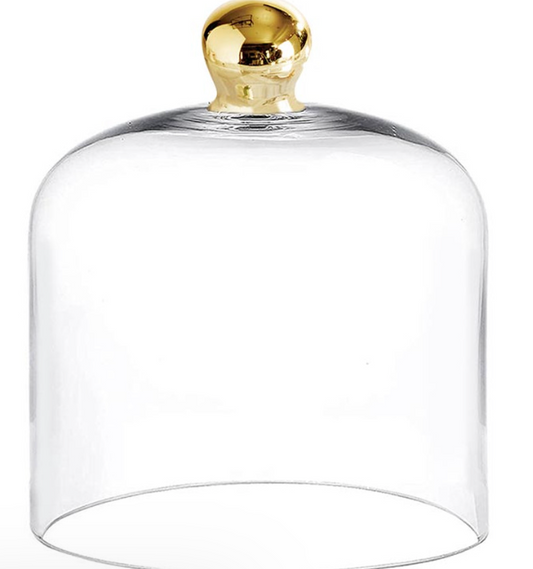 Gold Knob Cloche
