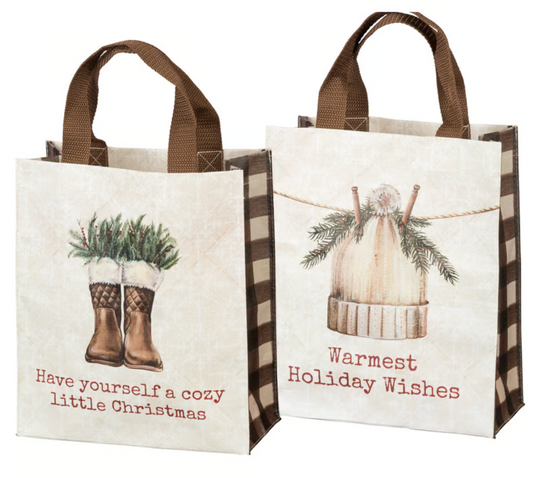Holiday Wishes small tote