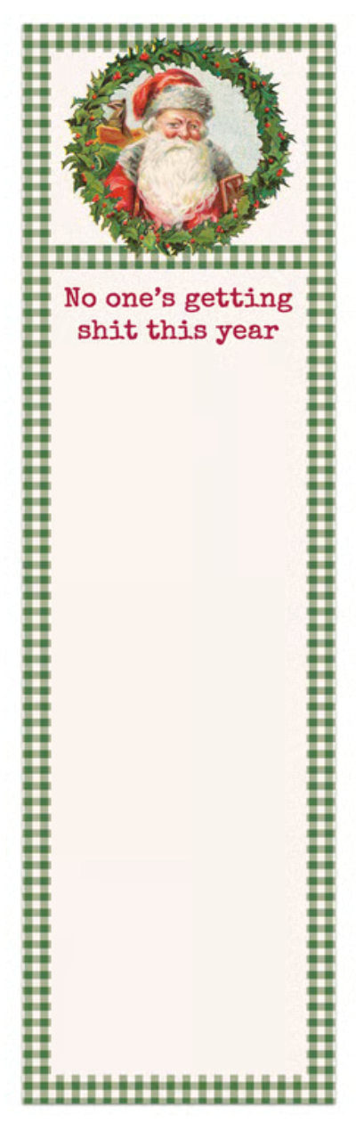 Christmas Notepad