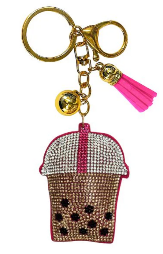 Crystal Keychain Boba