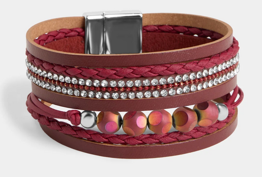Red Magn Bracelet