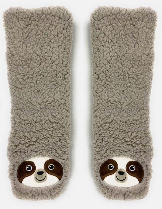 Sloth Sherpa Socks