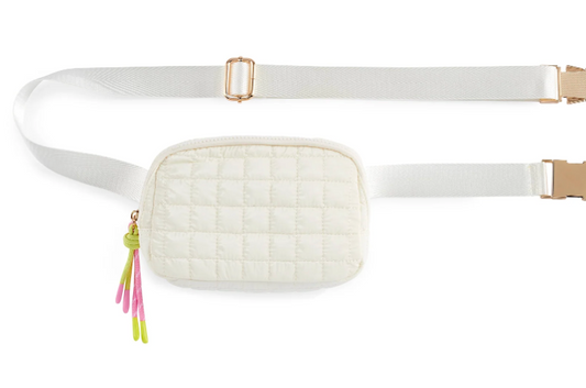 Logan Belt Bag, Pearl