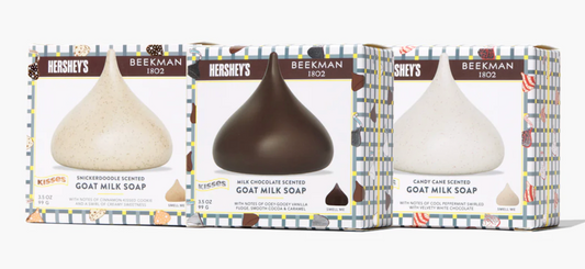 KISSES Goat Milk Soap Bar Trio