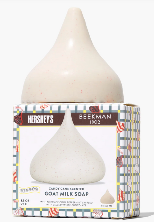 KISSES Candy cane Goat Milk Soap