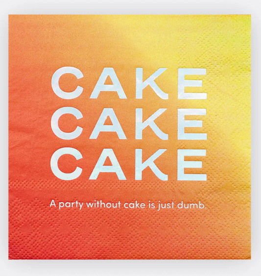 Cake Cake Cake Napkin