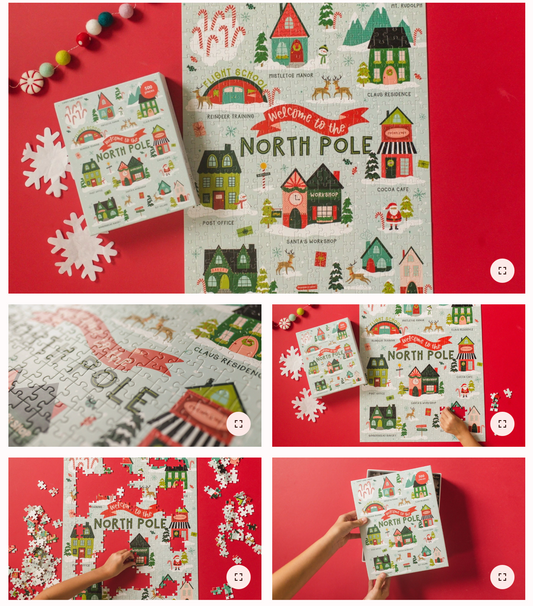 Welcome to North Pole Puzzle 500 pc
