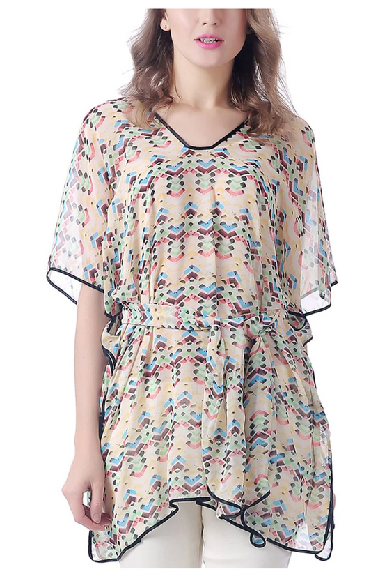 Elisha Caftan (Straw Gold)