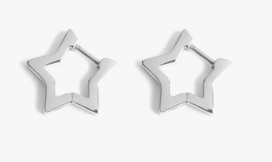 Bowie Earrings Silver