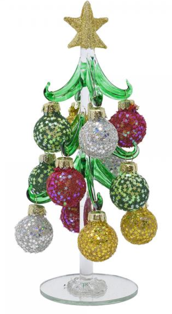 Hand Crafted Glass Tree