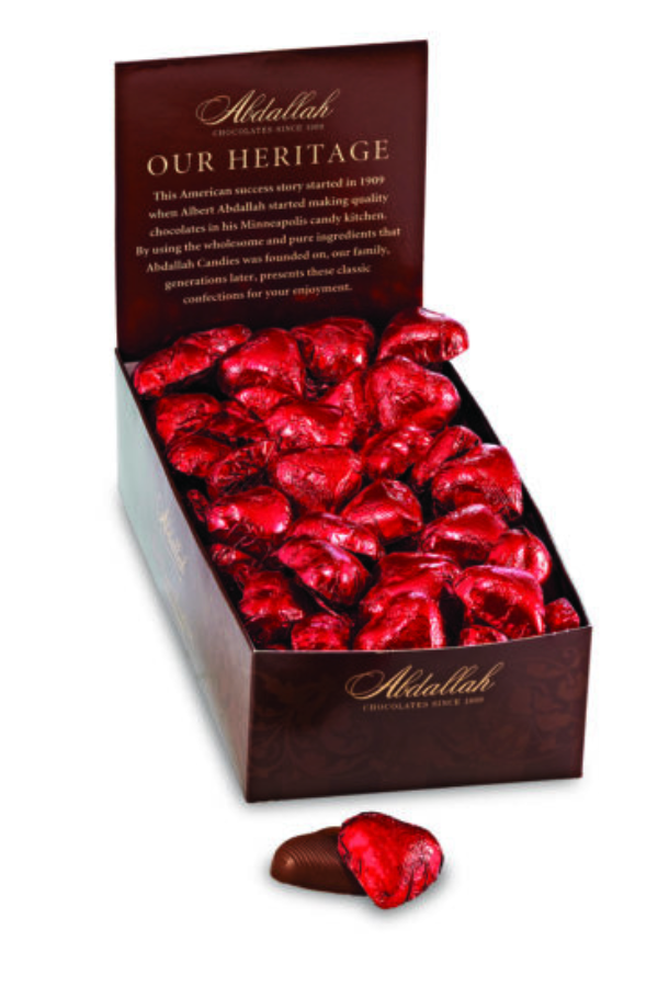 Milk Chocolate Heart Single