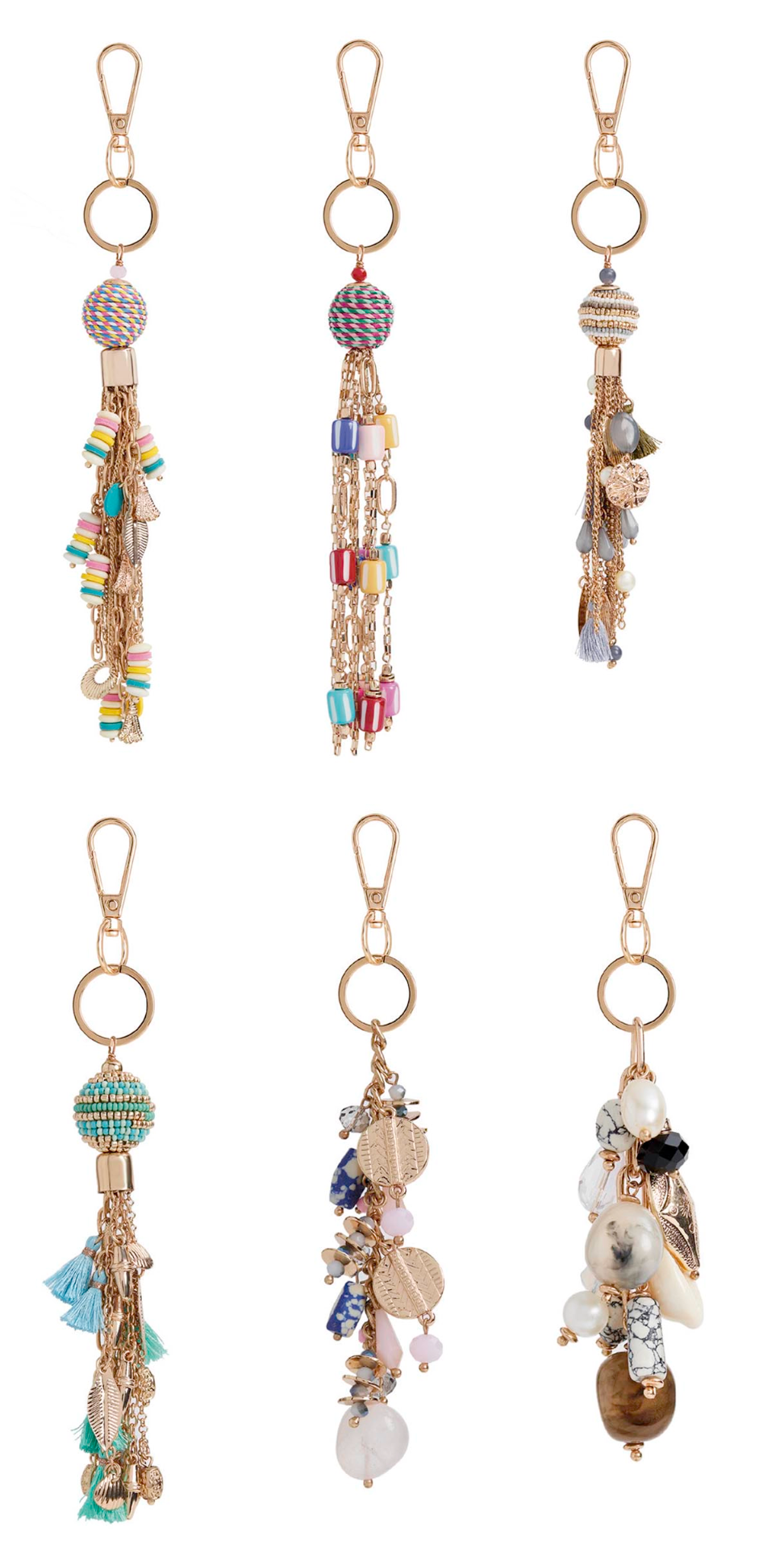 Blue Skies Bag Charm