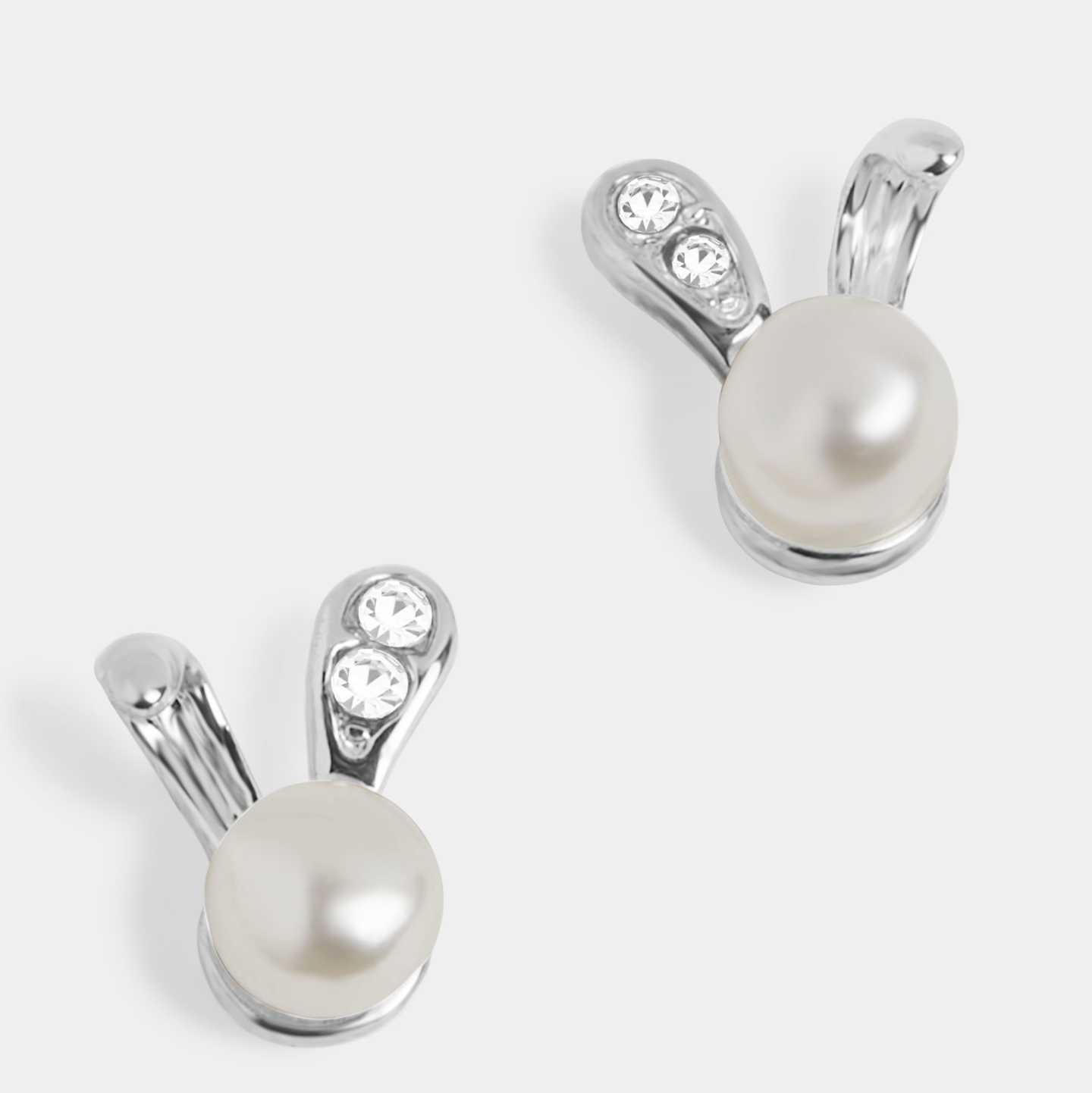 Pearl Bunny Earrings