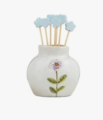 Flower Tooth Pick Holder