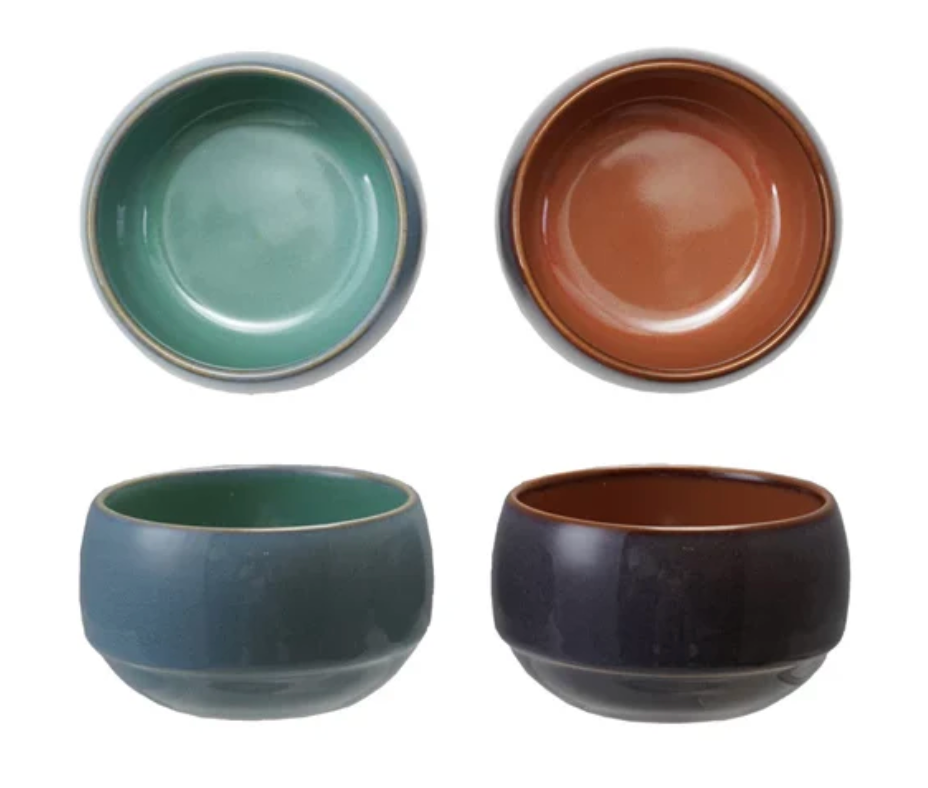Ceramic Bowls Reactive Glaze