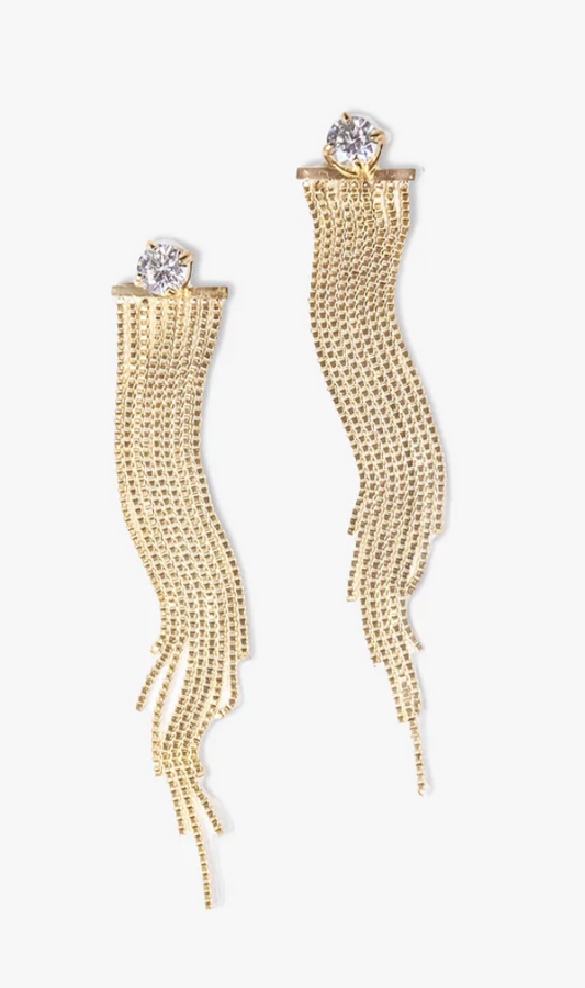 Lia Drops Earrings Gold