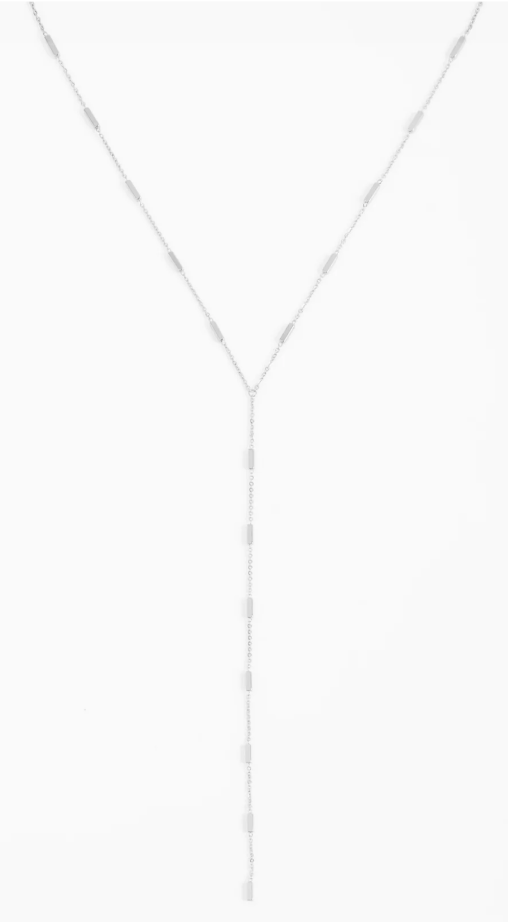 Regina Lariat Silver