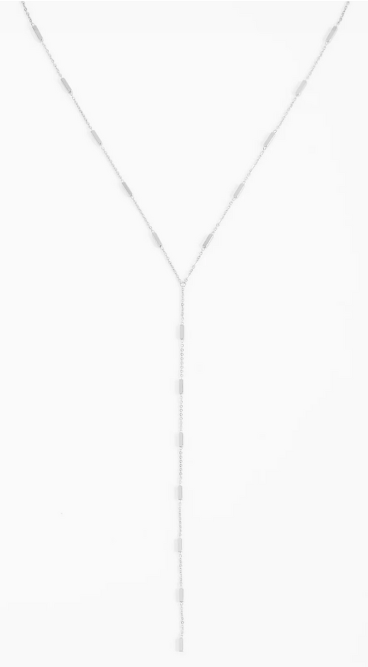Regina Lariat Silver