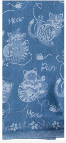 Curious Kittens Tea Towel