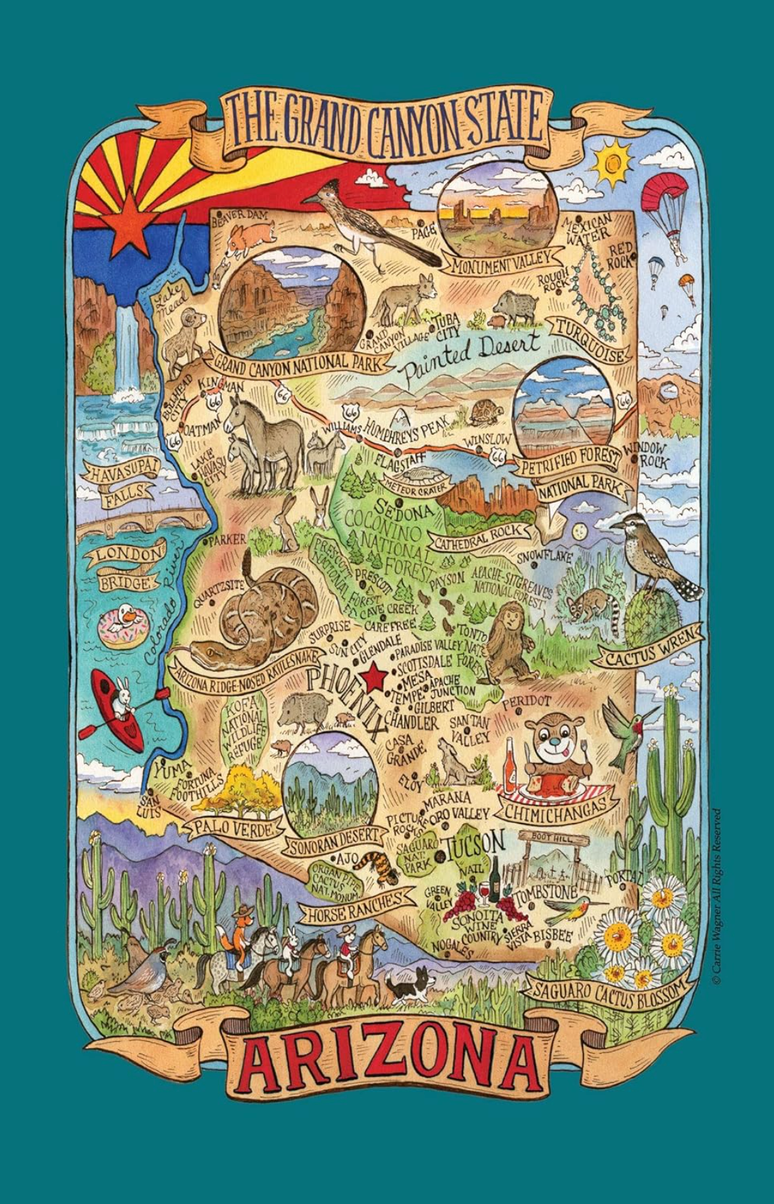 AZ Tap Map