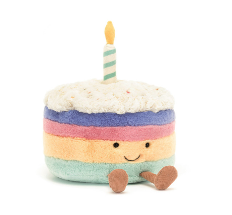 Rainbow Birthday Cake