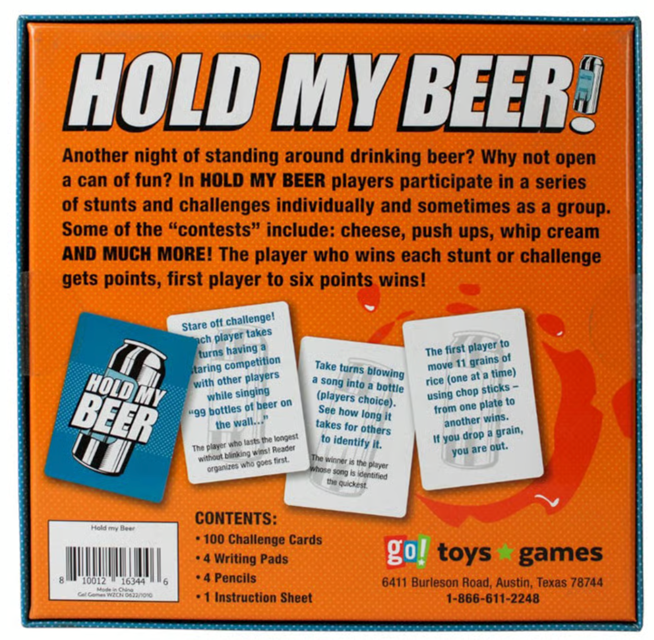 Hold My Beer Game