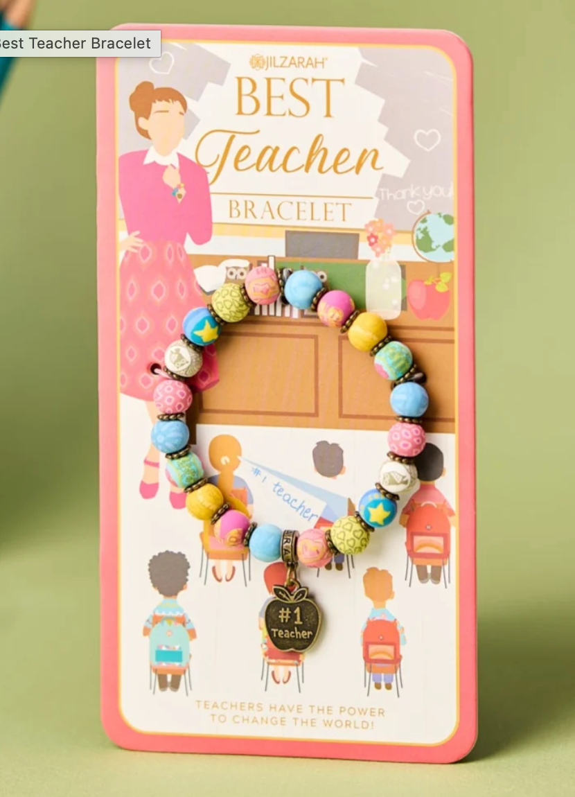 Best Teacher Bracelet