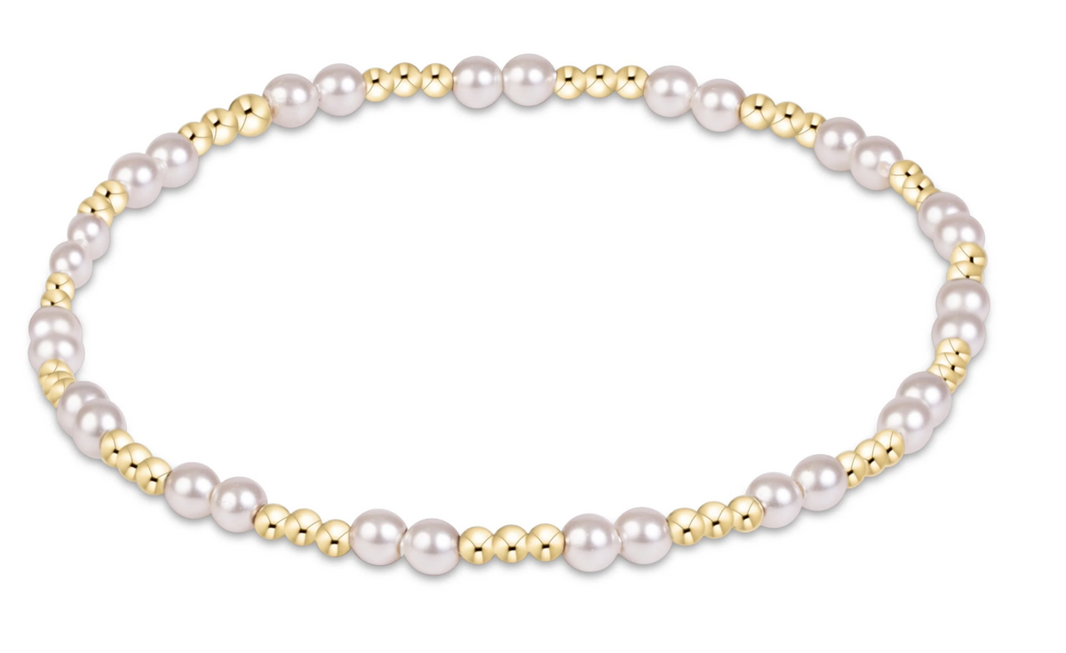 Together Pearl 3mm Brcelet