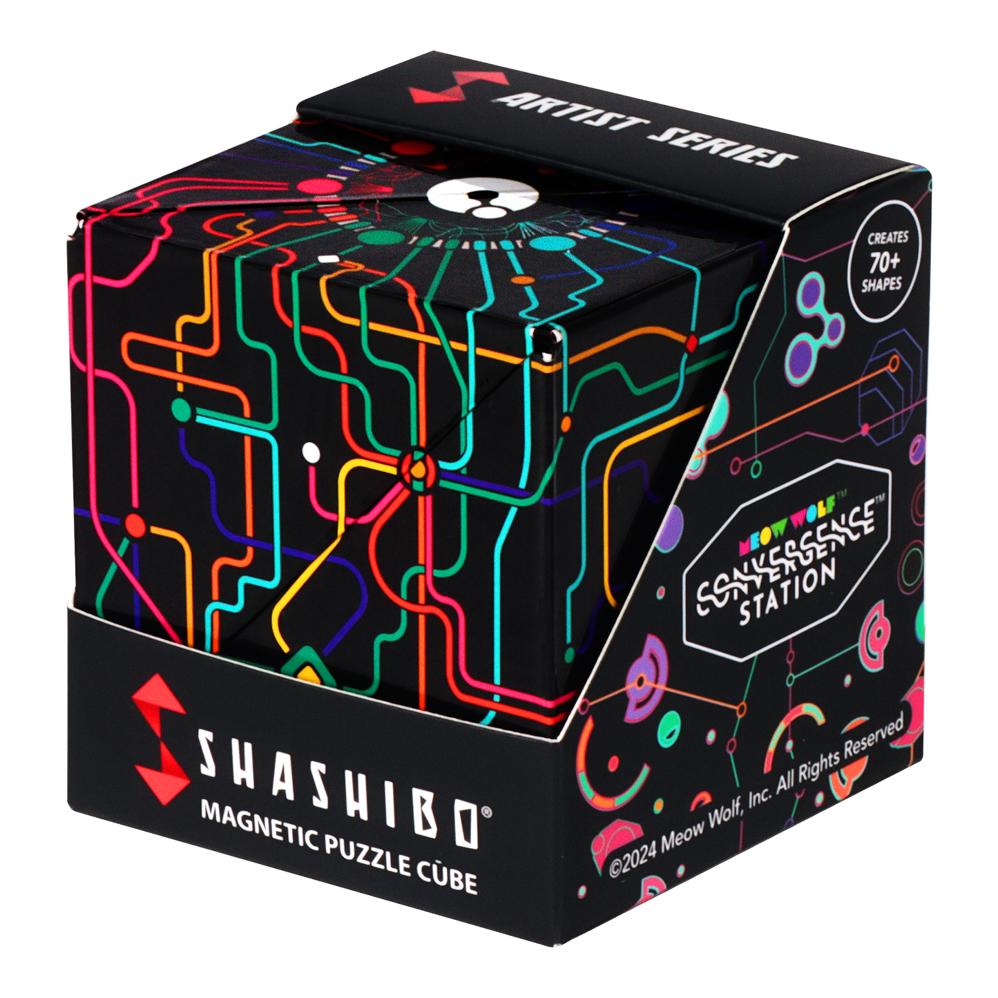 Shashibo Q Dot Map Magnetic Puzzle Cube STEM STEAM MESH