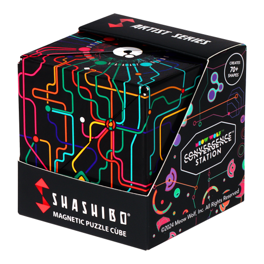 Shashibo Q Dot Map Magnetic Puzzle Cube STEM STEAM MESH