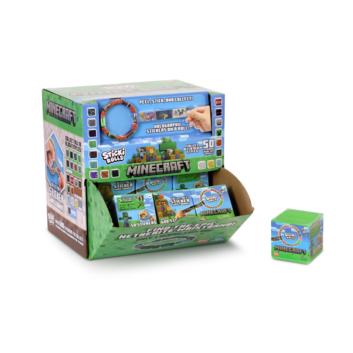 Sticki Rolls Minecraft Capsule
