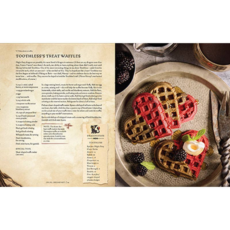 DreamWorks Dragons: Official Cookbook Isle of Burk