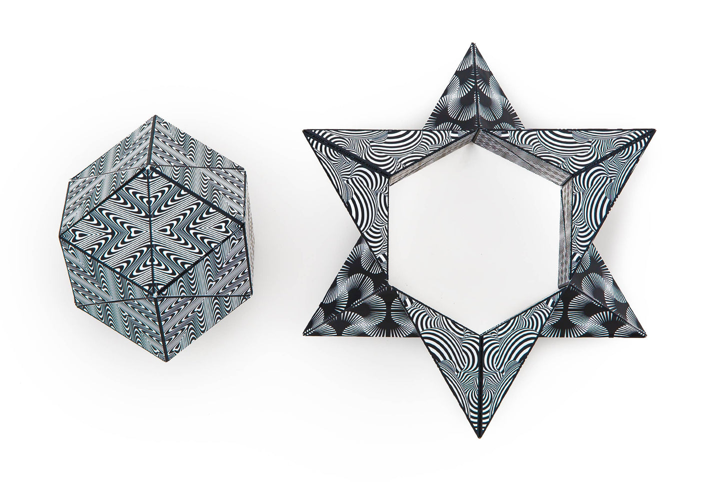 Shashibo Black & White Magnetic Puzzle Cube STEM STEAM MESH