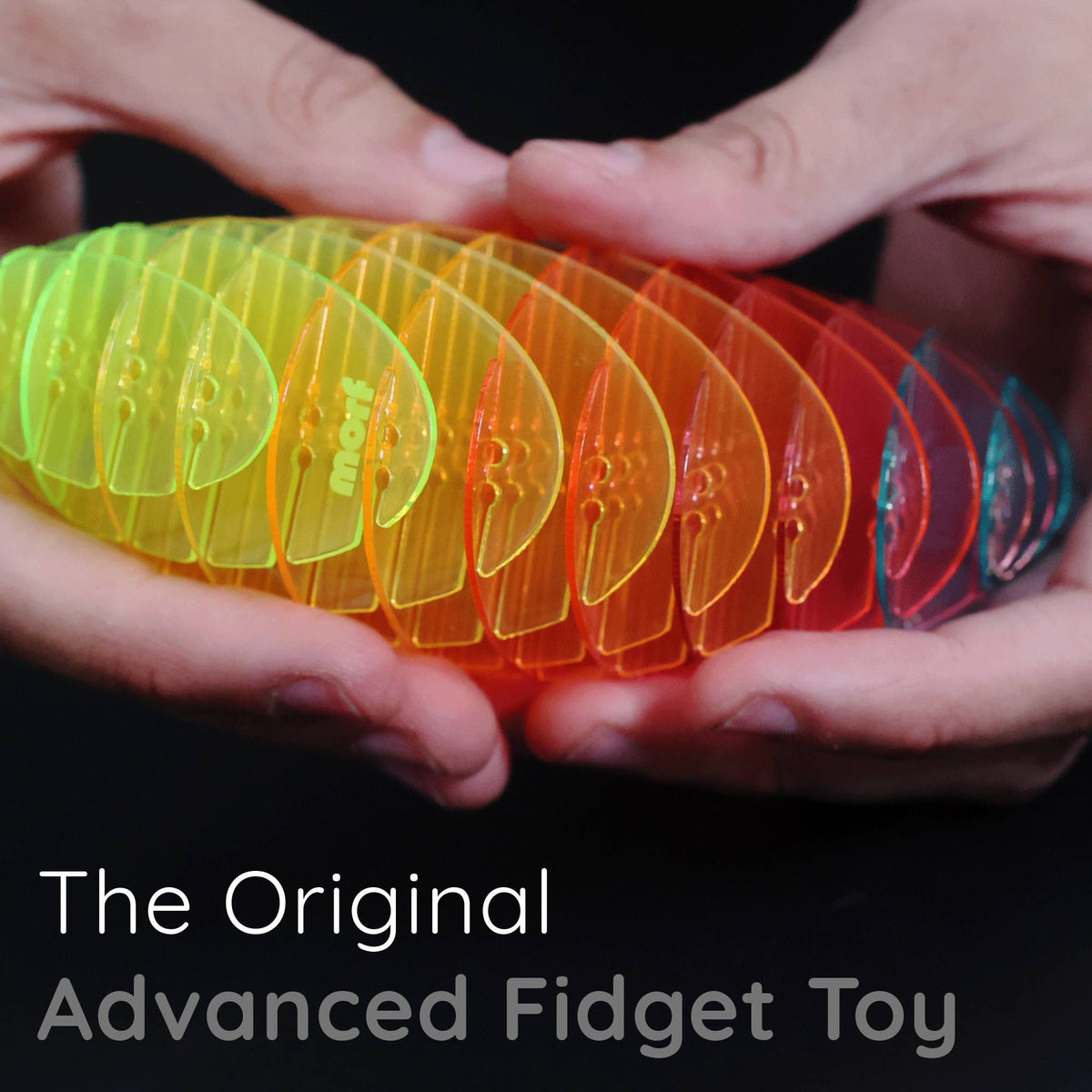 Morf Fidget Worm Rainbow Small