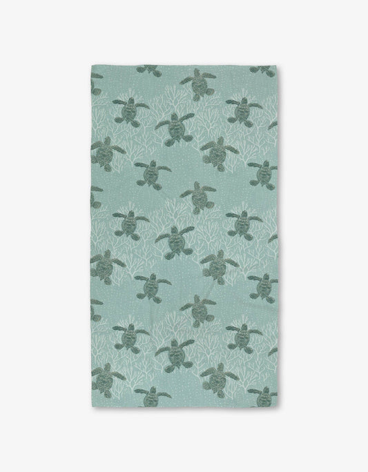 Sea Turtles Luxe Bath Towel