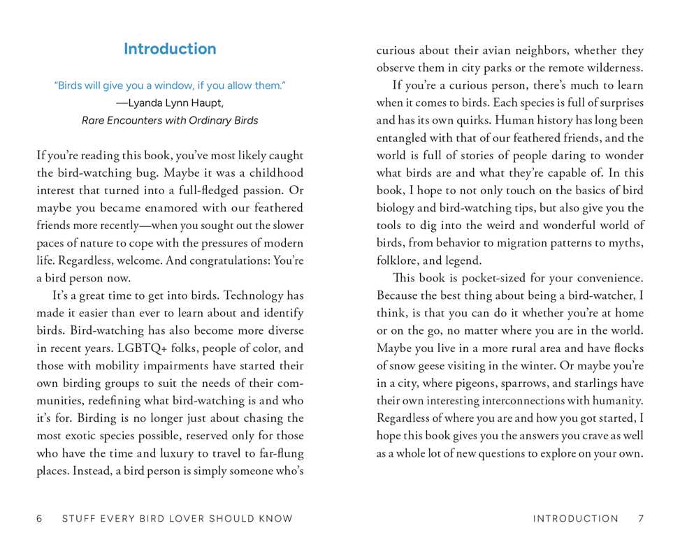 Stuff Every Bird Lover Should Know by Alice  Sun