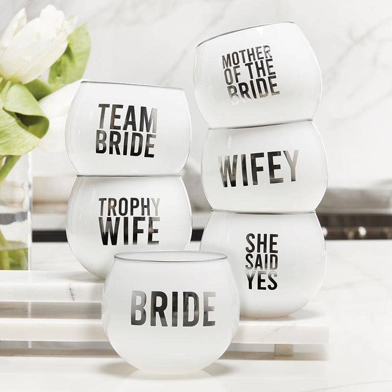 Roly Poly Glass - Mother of the Bride