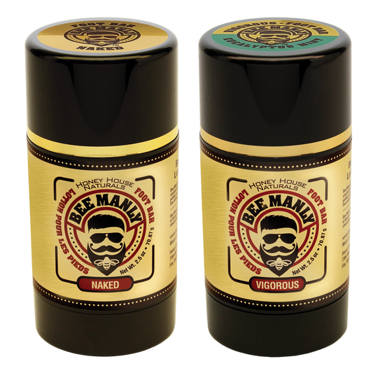 Bee Manly Foot Bar - Solid Lotion