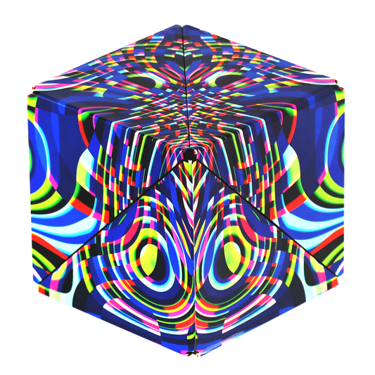 Shashibo Technicolor Magnetic Puzzle Cube STEM STEAM MESH