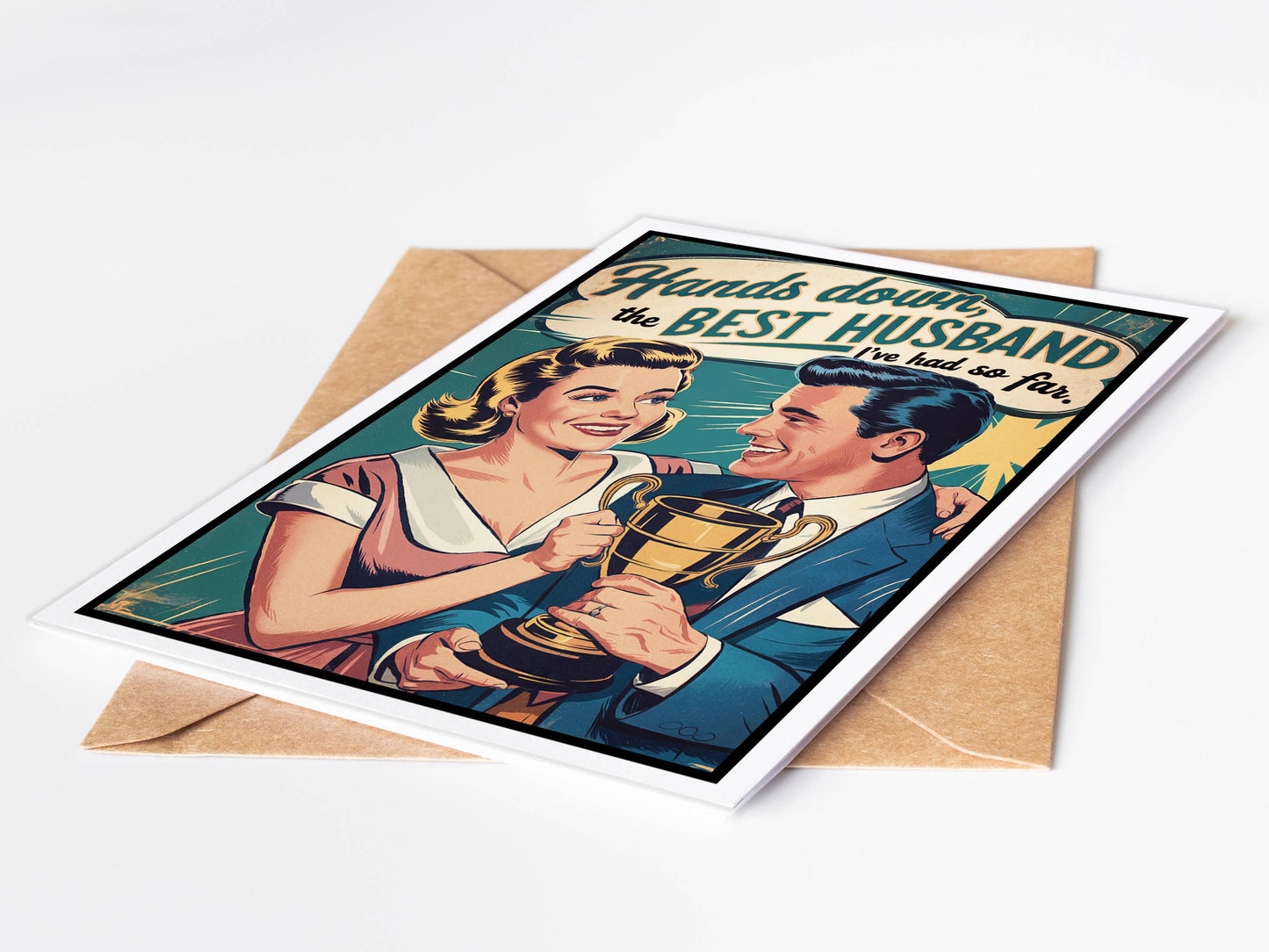 Valentine's Day Card, Funny Valentine Cards for Him, Husband