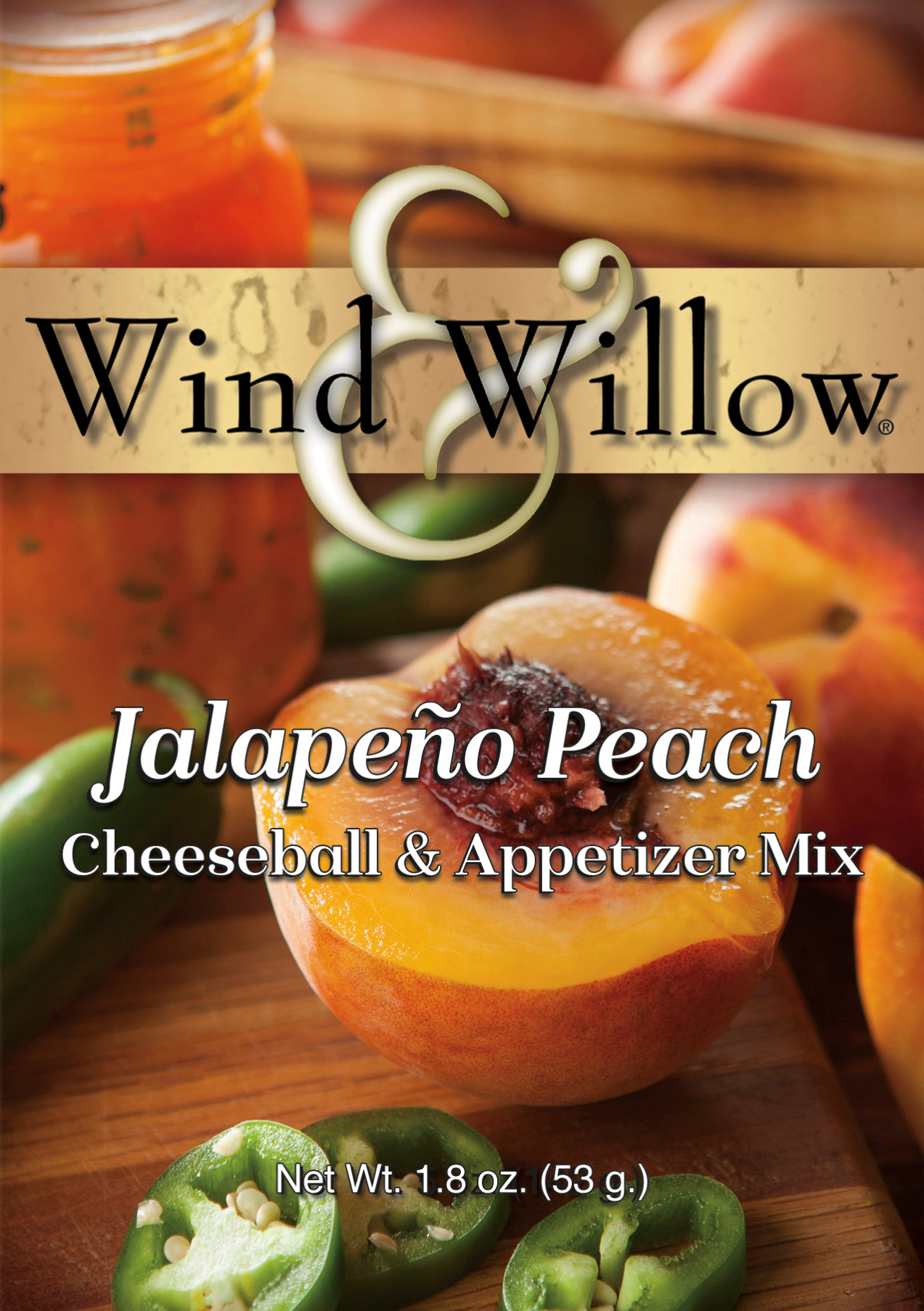 Jalapeno Peach - Savory Cheeseball Mixes