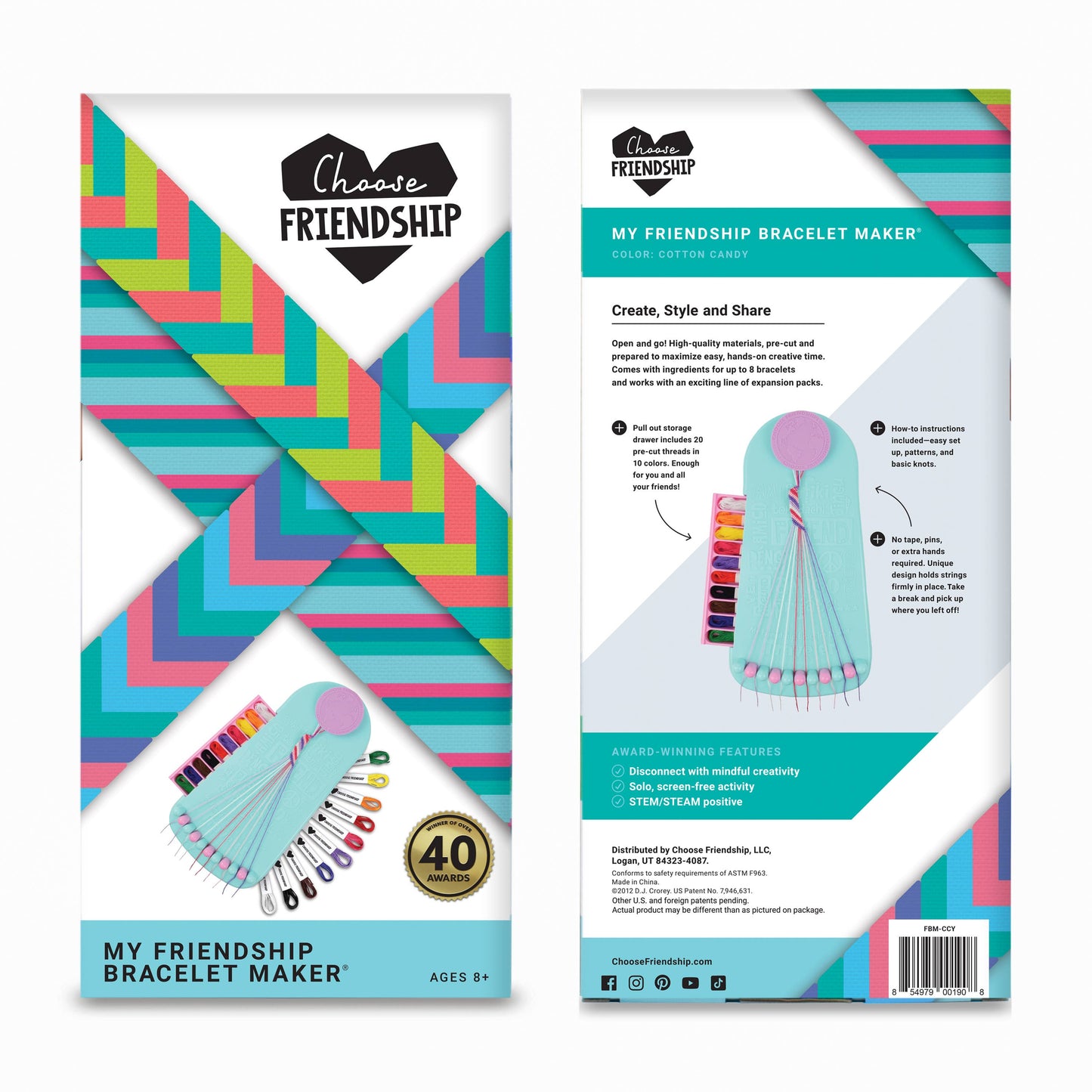 My Friendship Bracelet Maker DIY Craft Kit - Birthday Gift