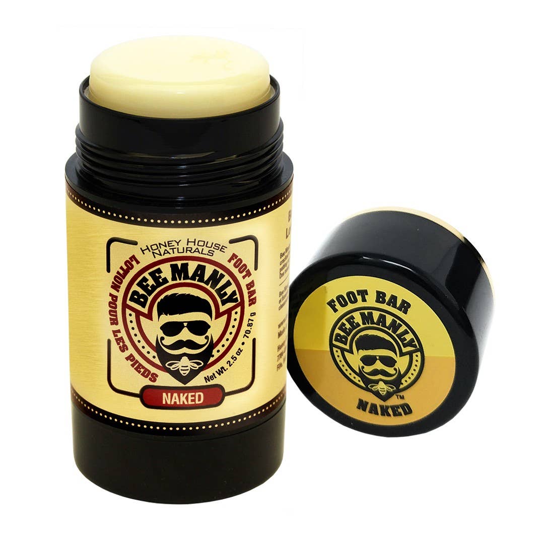 Bee Manly Foot Bar - Solid Lotion