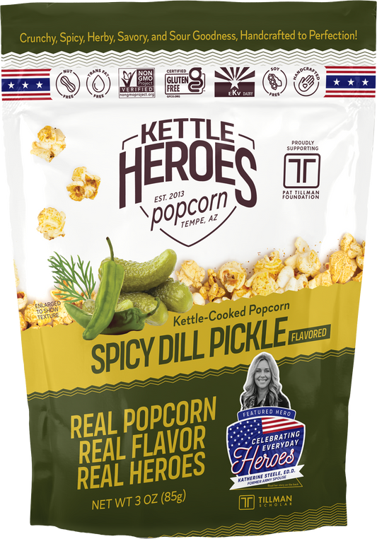 Spicy Dill Pickle Popcorn