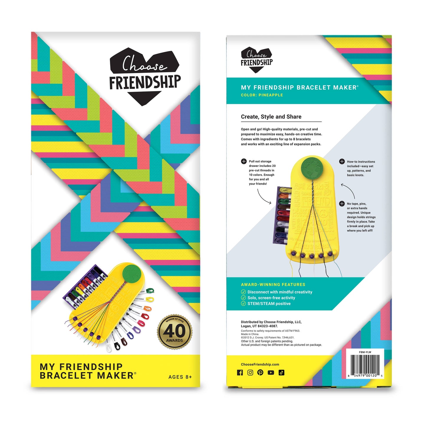 My Friendship Bracelet Maker DIY Craft Kit - Birthday Gift