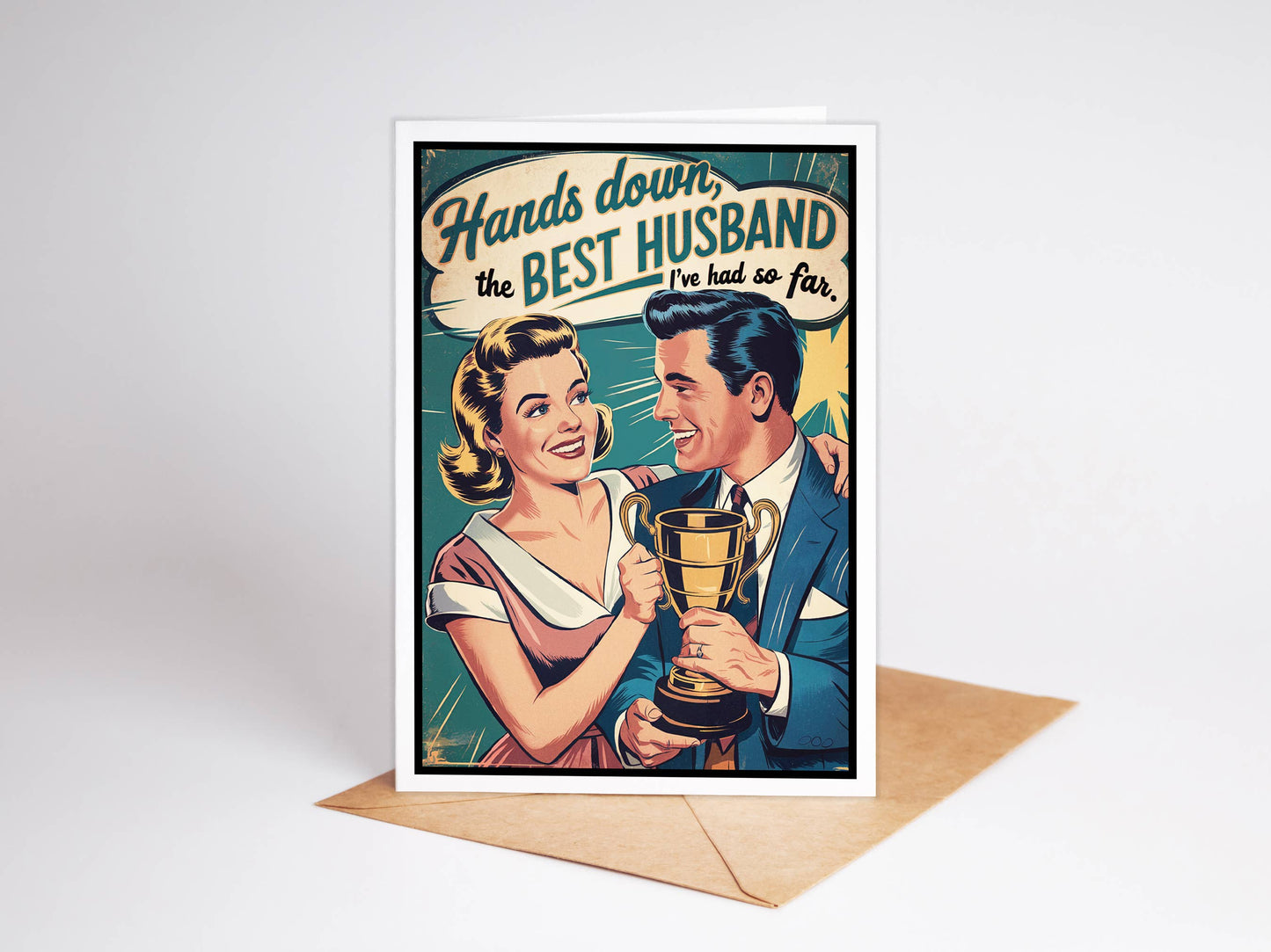 Valentine's Day Card, Funny Valentine Cards for Him, Husband