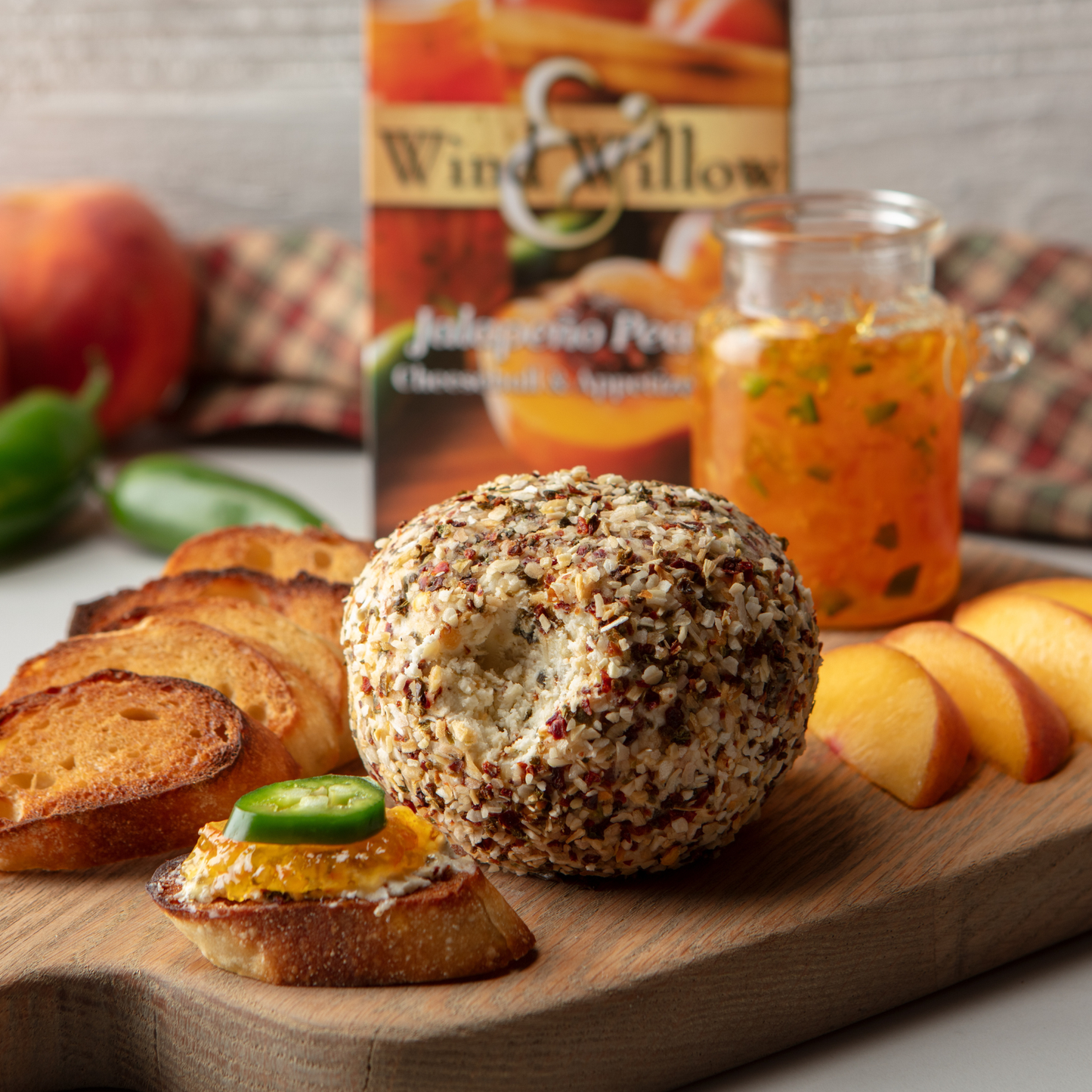 Jalapeno Peach - Savory Cheeseball Mixes