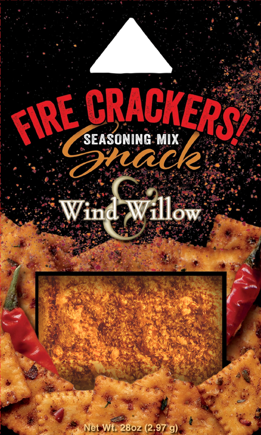 Fire Crackers!  Snack & Cracker Seasoning Mix (cs 12)