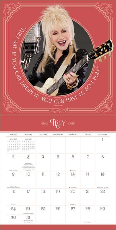 Dolly Parton 2027 Wall Calendar by Andrews McMeel Publishing
